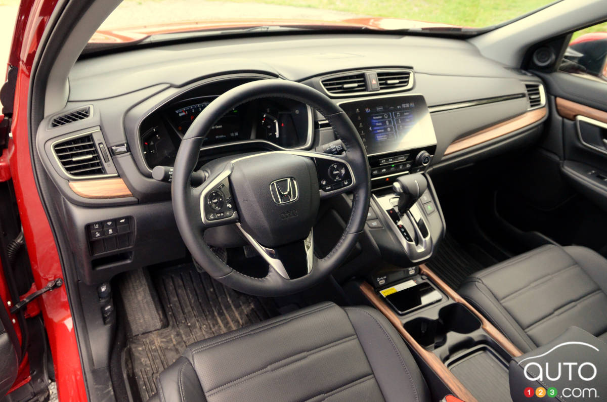 Honda CR-V Touring 2022, intérieur